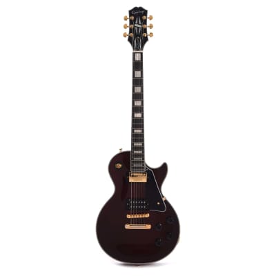 Epiphone Jerry Cantrell Signature "Wino" Les Paul Custom Guitar - Dark Wine Red image 3