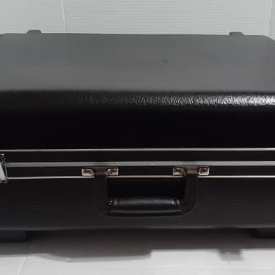 Unbranded Vintage Solid Quad (4) Trumpet Case with Travel handle & wheels  1970's-1980's image 16