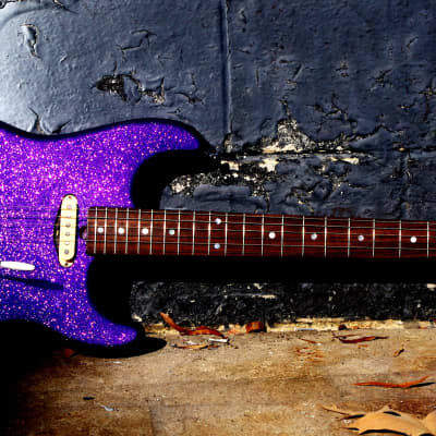 Strings & Things St. Blues  Eliminator II 1985 Purple Sparkle.   Special.  RARE. image 8