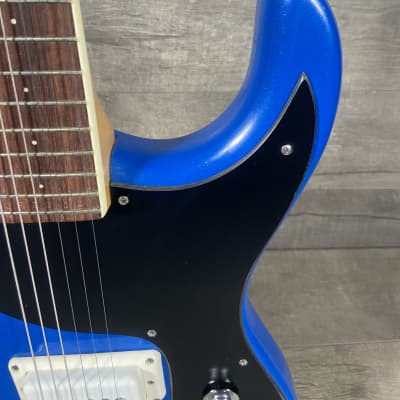 Mosrite 'The Ramones Model' 2005 - Metallic Blue - New Old Stock, Made in USA image 9
