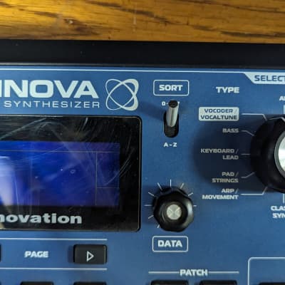 Novation MiniNova 37-Key 18-Voice Synthesizer 2012 - Present - Blue image 3