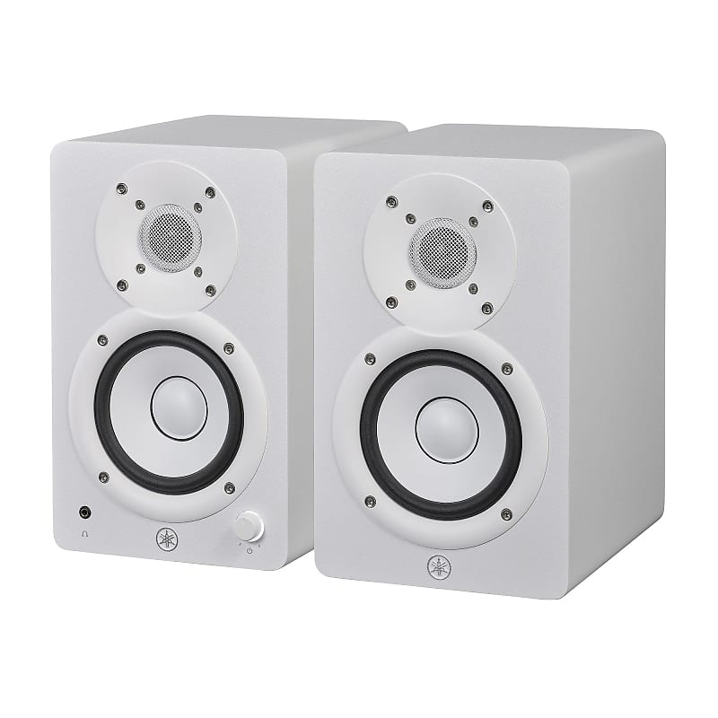 Yamaha HS4 Powered Studio Monitors (Pair) - White | Reverb