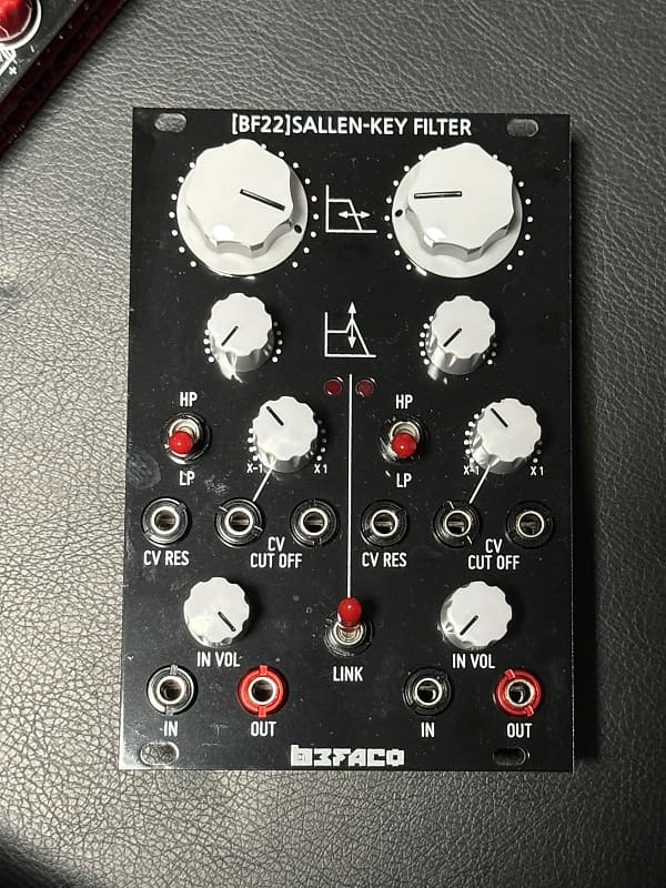 Befaco BF22 Sallen-Key Filter 2020s - Black | Reverb