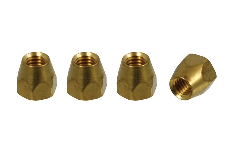 Truss Rod Nuts For Gibson Guitars (4), 1032 BRASS Reverb