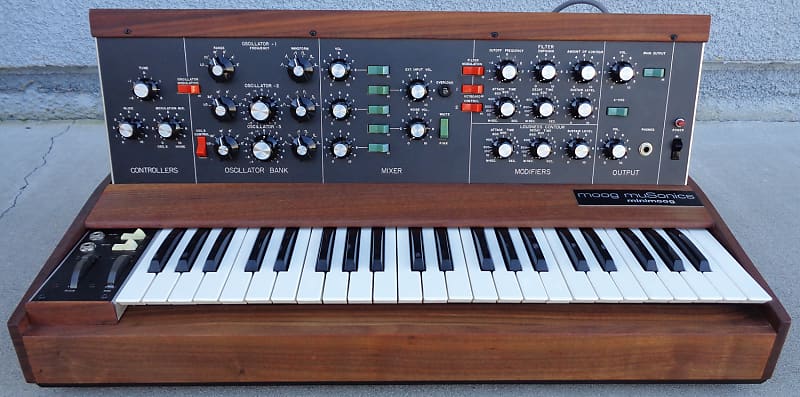 Moog muSonics Minimoog - Pro-Serviced w/Restoration - Original Model D - 1971 image 1