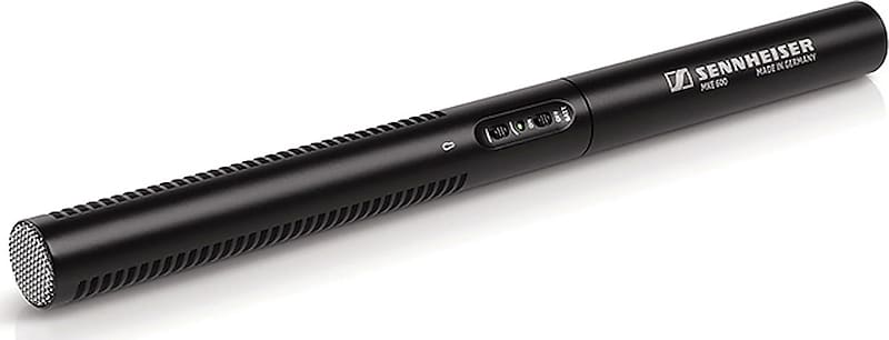 The MKE600 is a small shot gun microphone with a h image 1