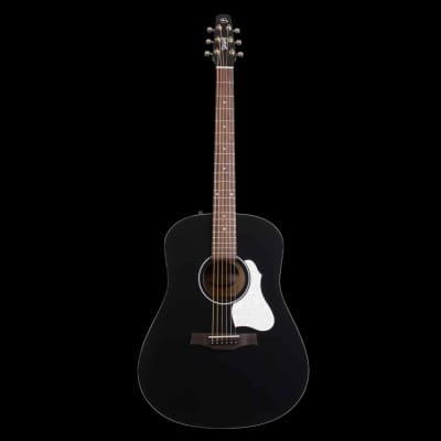 Seagull S6 Classic Black A/E Electric Acoustic Guitar image 1