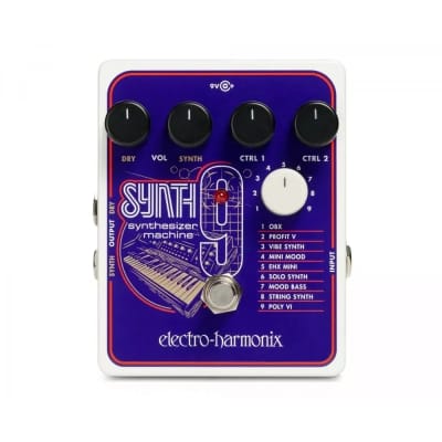 エレハモsynth9  electro-harmonicix ギターでシンセの音 トップブランドのファッション エレハモsynth9 ギターでシンセの