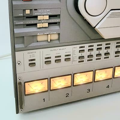 TASCAM 58 Pro Serviced 8 Track Open Reel 1/2" Recorder TEAC image 11