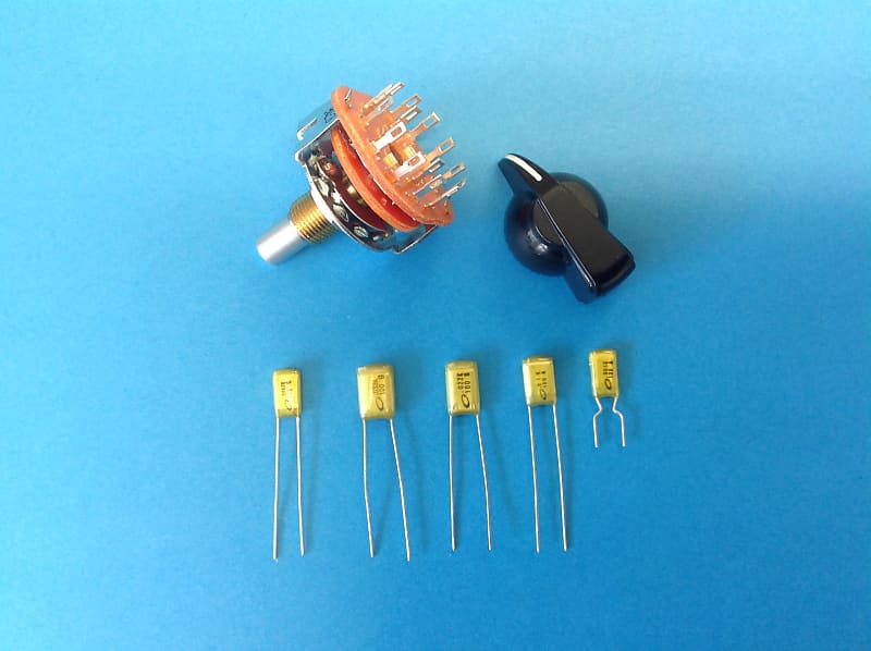 AM Guitar Works Bass 6 Position Tone Switch With Knob Wiring Reverb