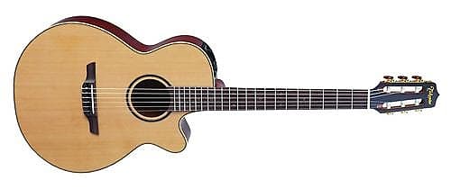 Takamine Pro Series 3 Folk Nylon Cutaway Acoustic-Electric Guitar with Case (Used/Mint)(New) image 1