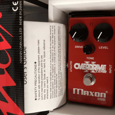 Reverb.com listing, price, conditions, and images for maxon-od808x-overdrive-extreme