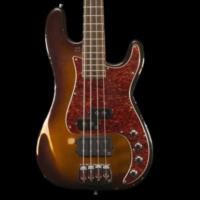 Sandberg California Active Bass Relic Guitar in Sunburst, Pre-Owned for sale