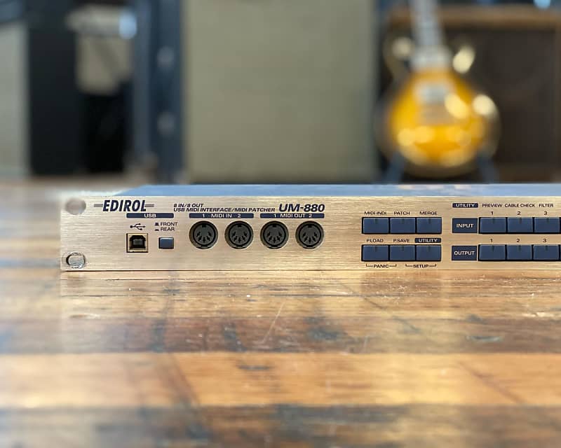 Edirol UM880 Reverb