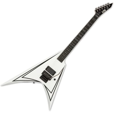 ギター ESP Alexi Scythe Used ESP Alexi 600-Scythe Electric Guitar White | The Music Zoo