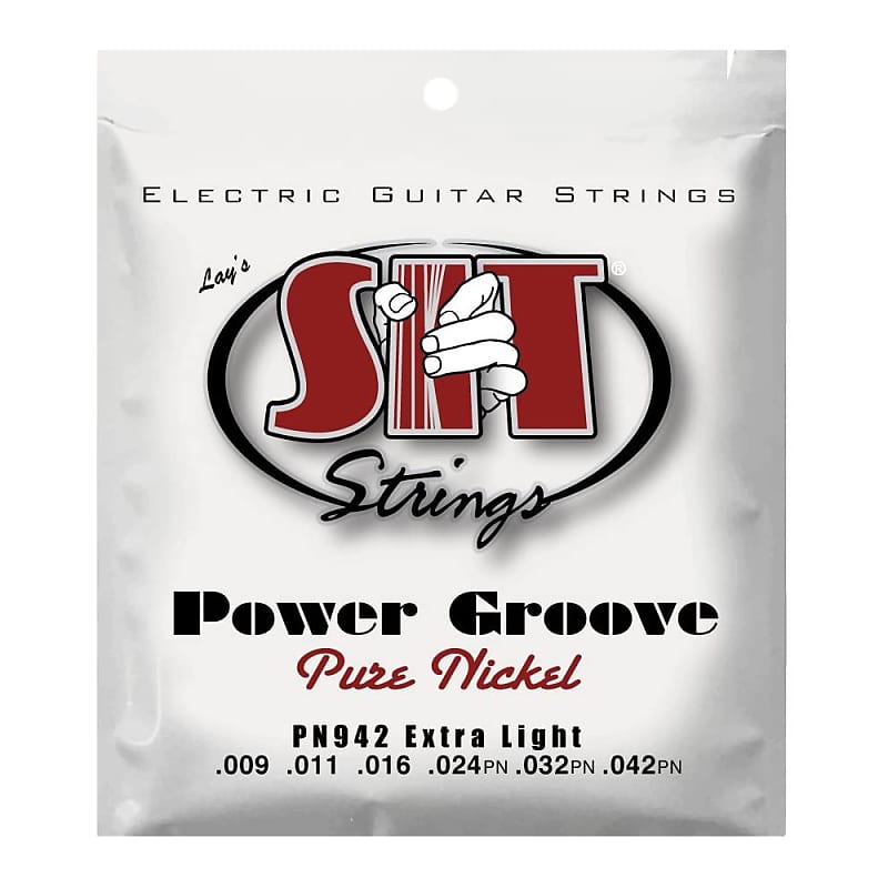 SIT Power Groove Pure Nickel guitar strings, Extra Light Reverb