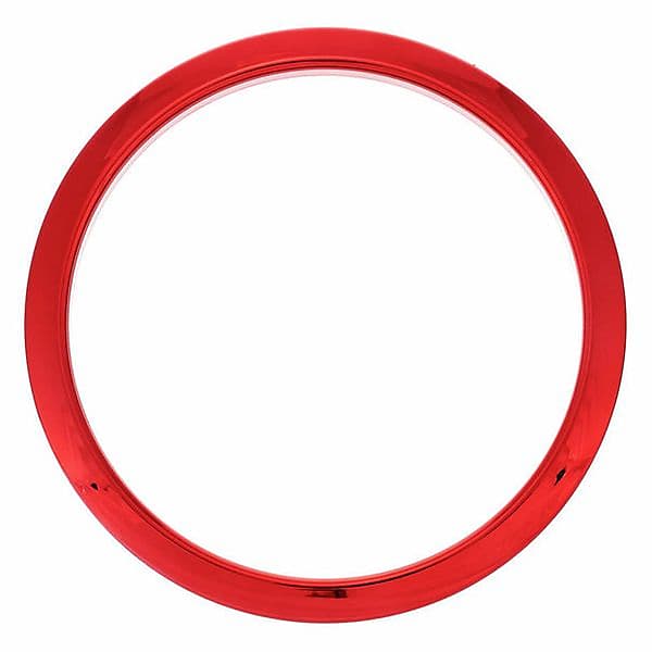 Bass Drum O's 6" Red (Hole Reinforcement System) HCR6 Reverb
