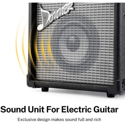 Donner Electric Guitar Amplifier 10 Watt Classical Guitar AMP DEA-1 image 3