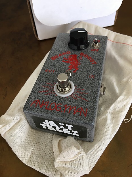 Jext Telez Analogman Beano Boost NOS Mullard OC44 Yellow