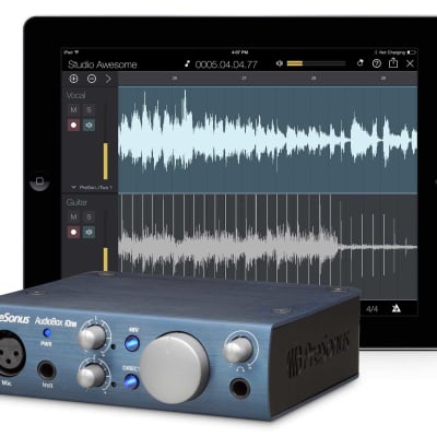 New Presonus Audiobox iOne 2X2 USB iPad/PC/Mac Recording System Interface image 3