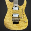 Charvel Pro-Mod DK24 HH FR M Mahogany with Quilt Maple Top Amber