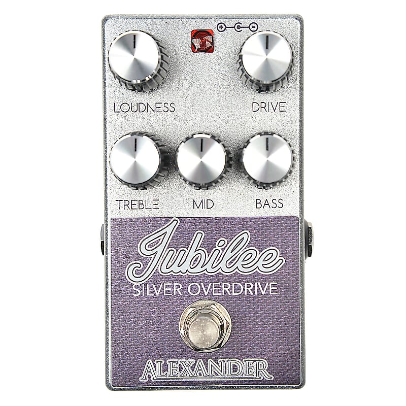 Alexander Jubilee Silver Overdrive Pedal image 1