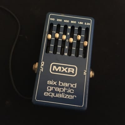 MXR MX-109 Six Band Graphic Equalizer