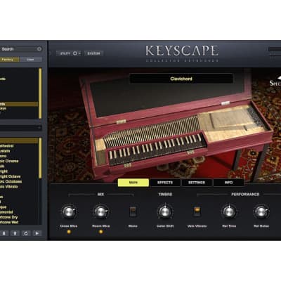 Spectrasonics Keyscape Collector Keyboards Virtual Instruments (Boxed USB Drives Verision)(New) image 6