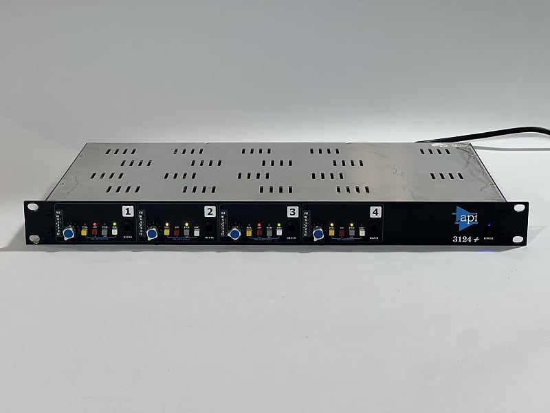 API 3124+ 4-Channel Mic Preamp image 1