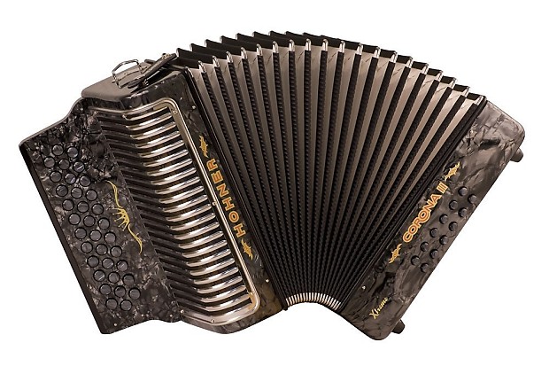 34 button accordion top