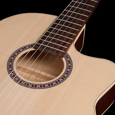 Godin 049585 / 051793 Arena CW QIT Thinline Nylon String Classical Guitar MADE In CANADA image 7