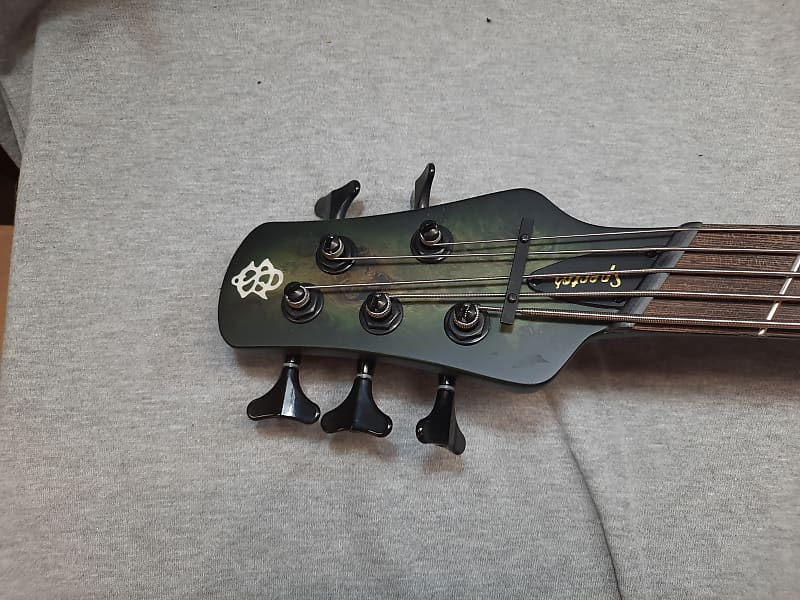 ベース Spector NS Dimension 5 Haunted MossMatte Spector NS Dimension 5 Bass Guitar - Haunted Moss Matte