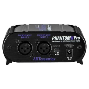 ART Phantom II Pro 48V Phantom Power Supply
