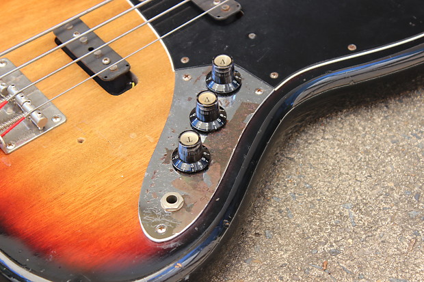 1980 Fantom Swinging Bass Matsumoku Japan Jazz Bass MIJ (Sunburst)