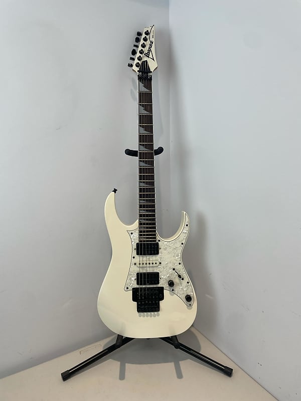 ギター ibanez rg350dx Ibanez RG350DXZ White | Electric Guitar | Salão Musical