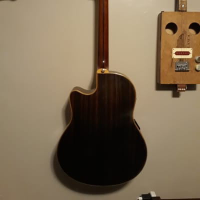 Fenix SL-93S,  Acoustic Guitar, 1990's  Blonde, AE, solid top image 9