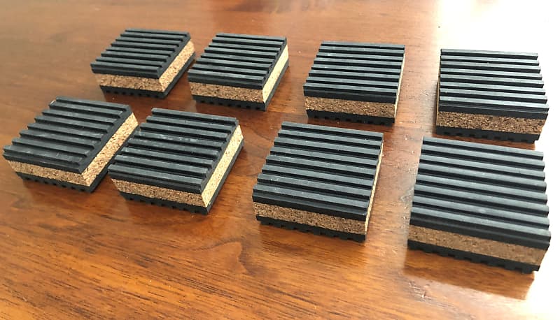 Audiophile Isolation Pads Feet - 8 pack  			