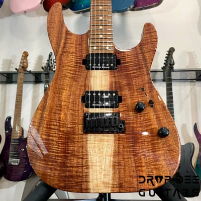 Charvel USA Custom Shop Special Edition DK24 Electric Guitar w/ Case-Natural image 9
