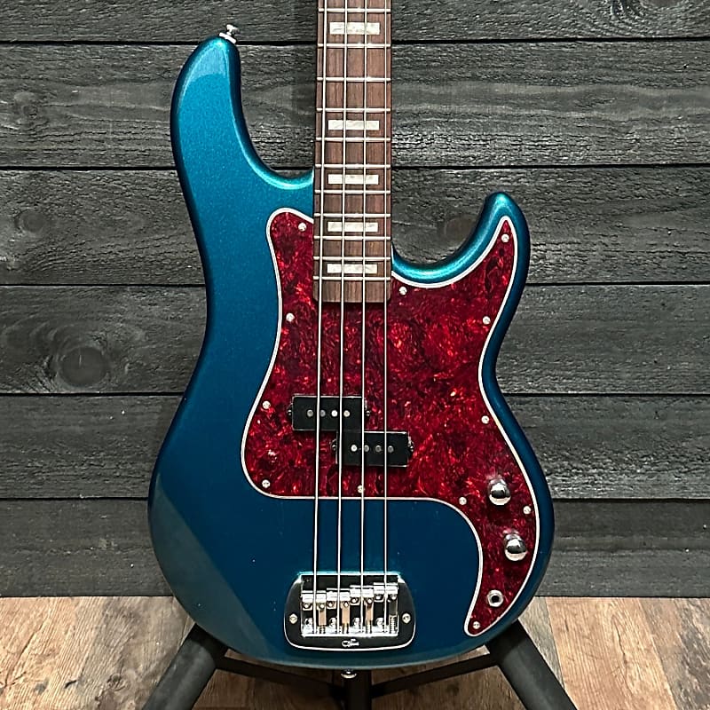 ギター G&L Tribute Series Emerald Blue llic G&L Tribute Series LB-100 Bass Guitar (Emerald Blue) | Re