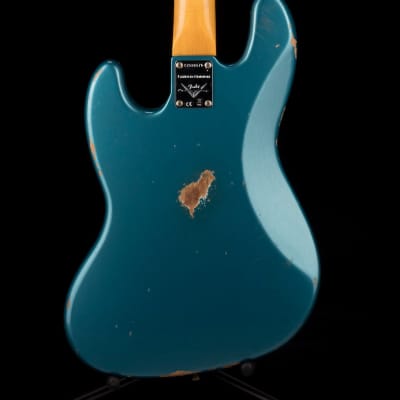 Fender Custom Shop 1960 Jazz Bass Relic Aged Ocean Turquoise image 13