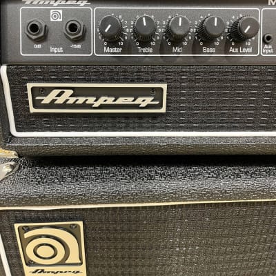 Ampeg Micro CL 100-Watt 2x10 Compact Solid State Bass Amp Stack