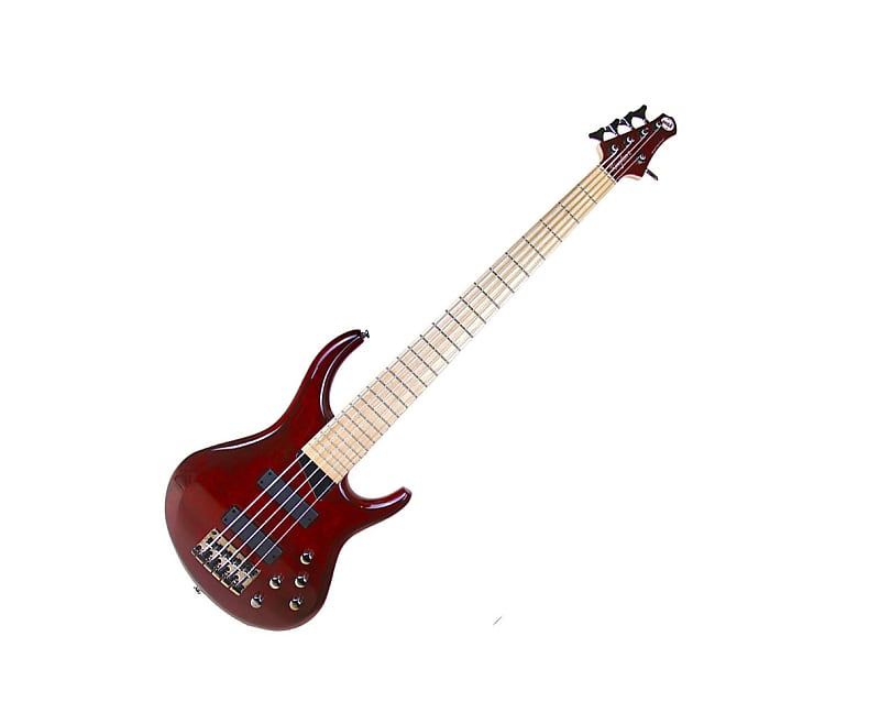 MTD Kingston Z5 - Trans Cherry w/ Maple FB + Gator Gig Bag