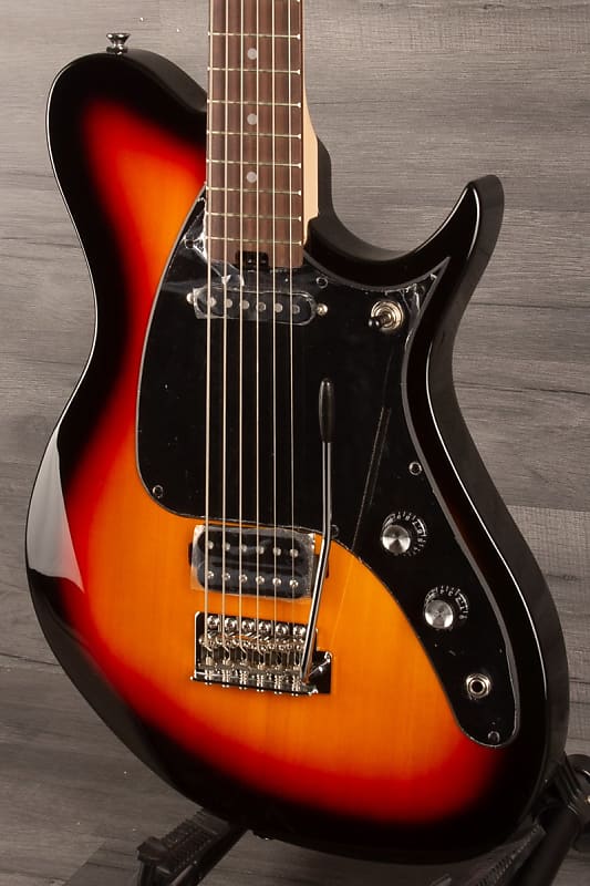 Aria Jet-Baritone - 30" Baritone Electric Guitar, 3 Tone | Reverb