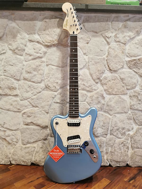 Squier Fender  Paranormal Super-Sonic Ice Blue Metallic image 1