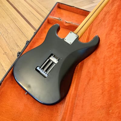 Fender ‘57 Stratocaster RI Blackie ST-57 original vintage crafted in cij mij japan strat image 11