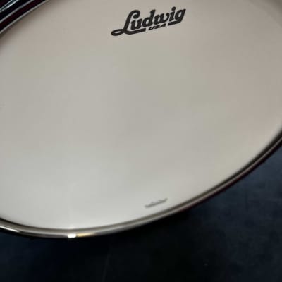Ludwig 6.5" x 14" Classic Maple Snare Drum - White Marine Pearl image 6
