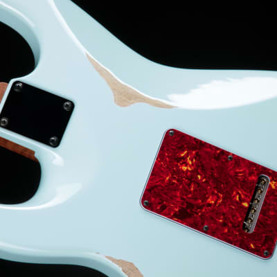 Suhr Eddie's Guitars Exclusive Classic S Antique Roasted - Sonic Blue image 11