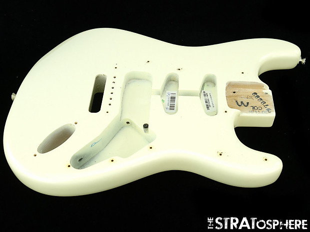 2017 Fender American Special Stratocaster Strat BODY USA Guitar Olympic White