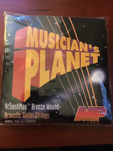 Musicians Planet Acoustic Guitar Strings AcoustiMax Bronze Wound