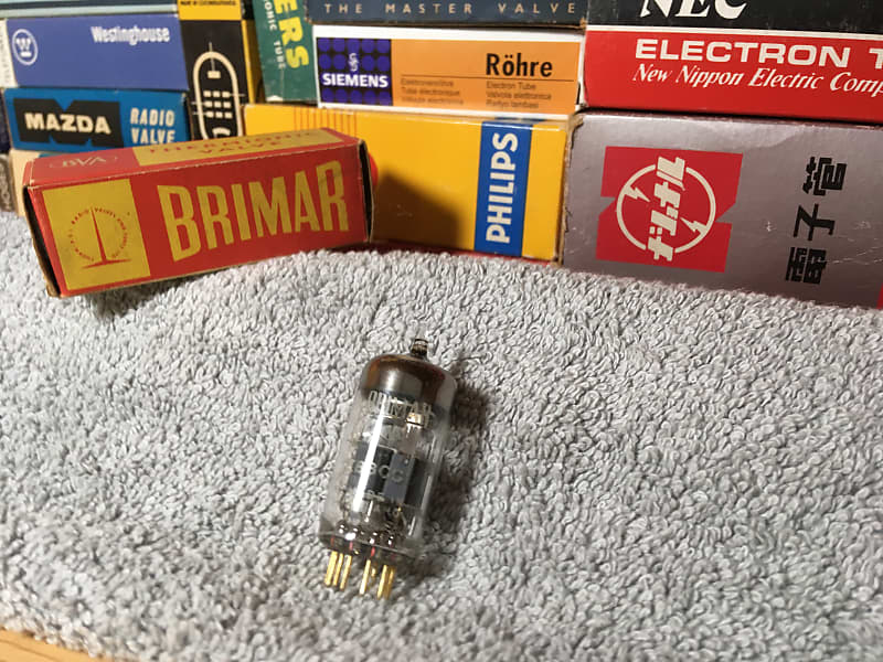 Brimar BVA England CV2492 / E88CC Special Editions ~ 7 Available ~ Rare Mullard Alternative ~ Smooth Liquid Grail Tone ~ Rode K2 NTK Preamps Stereos Mics + image 1